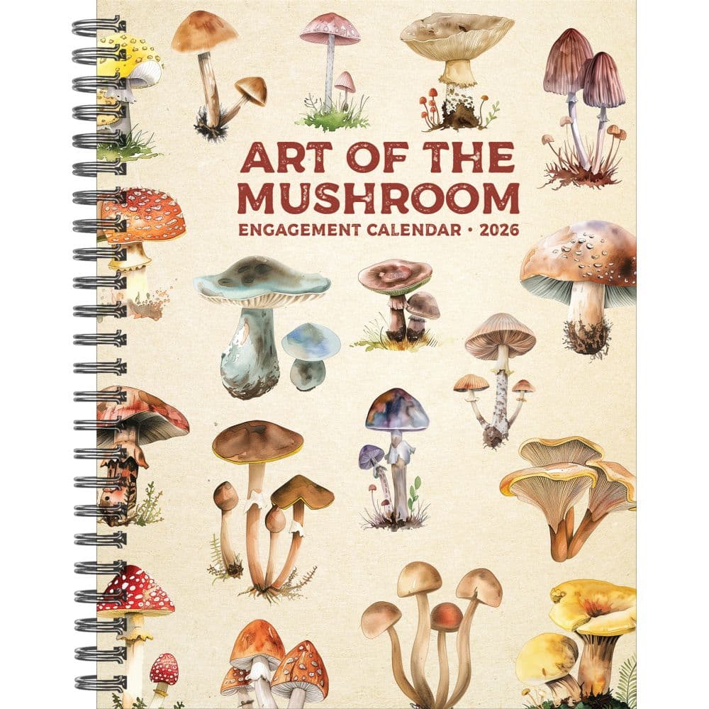 Art of the Mushroom 2026 Engagement Planner Main Image