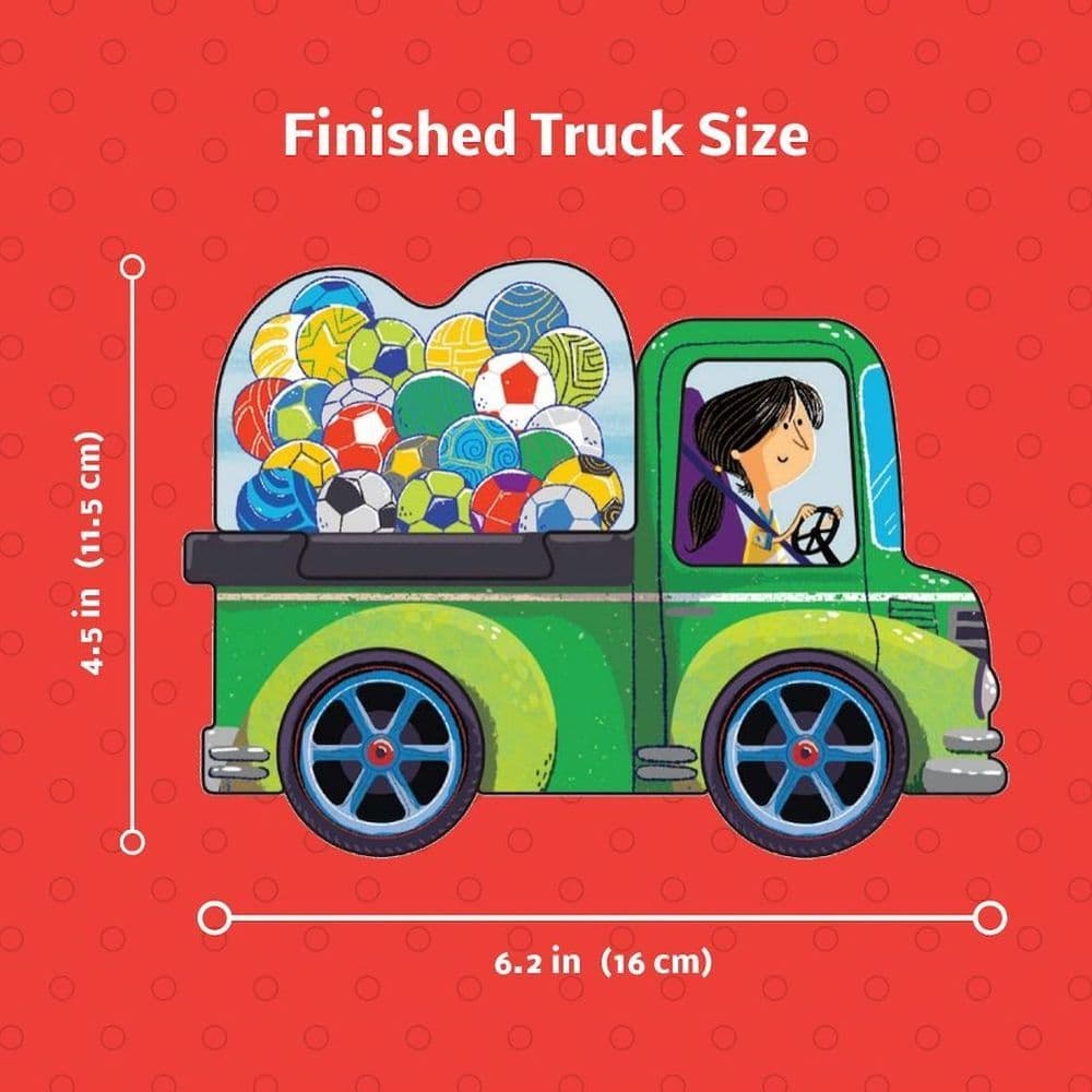 Silly Trucks Mix and Match Puzzle