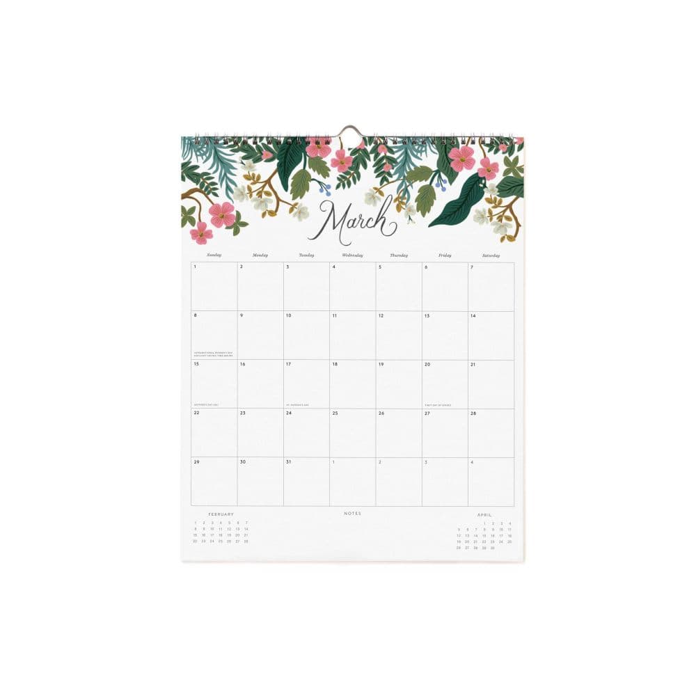 Dahlia 2026 Wall Calendar Third Alternate Image
