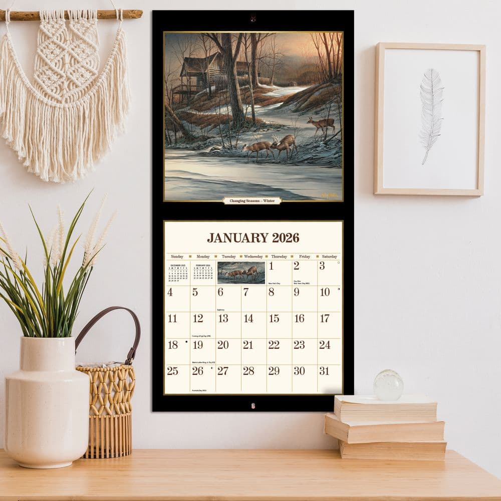 Terry Redlin 2026 Wall Calendar_ALT3