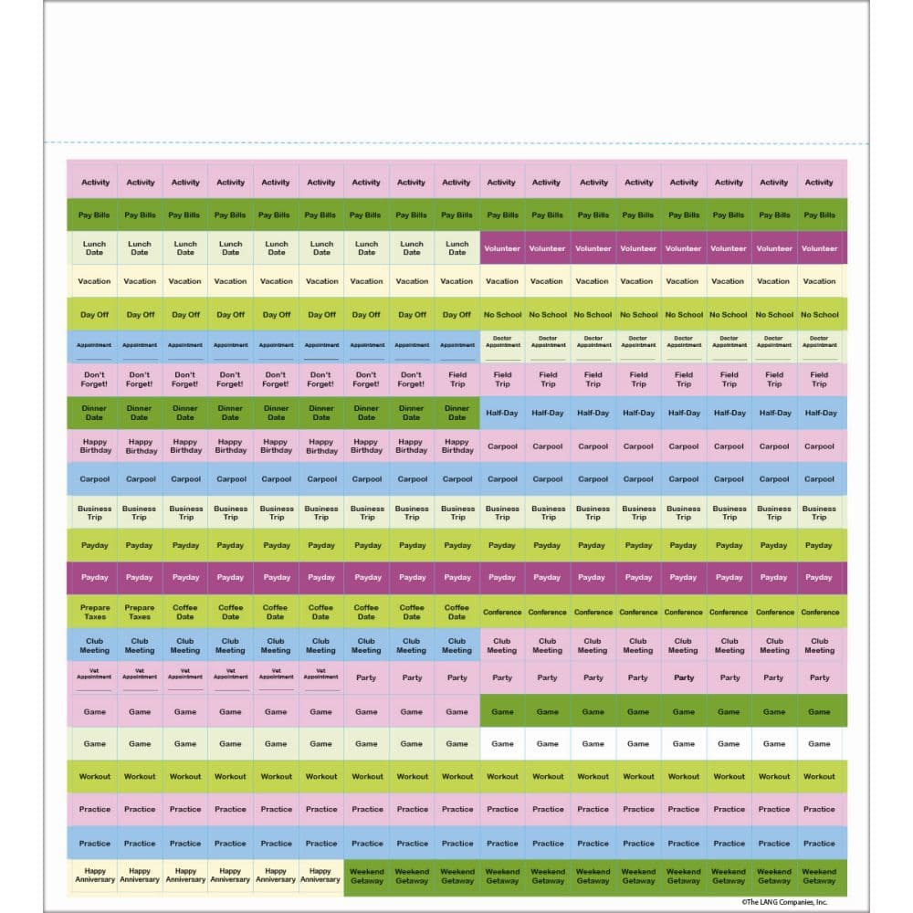 Botanical Gardens 2027 Plan It Plus Wall Calendar by Barbara Anderson Fourth Alternate Image