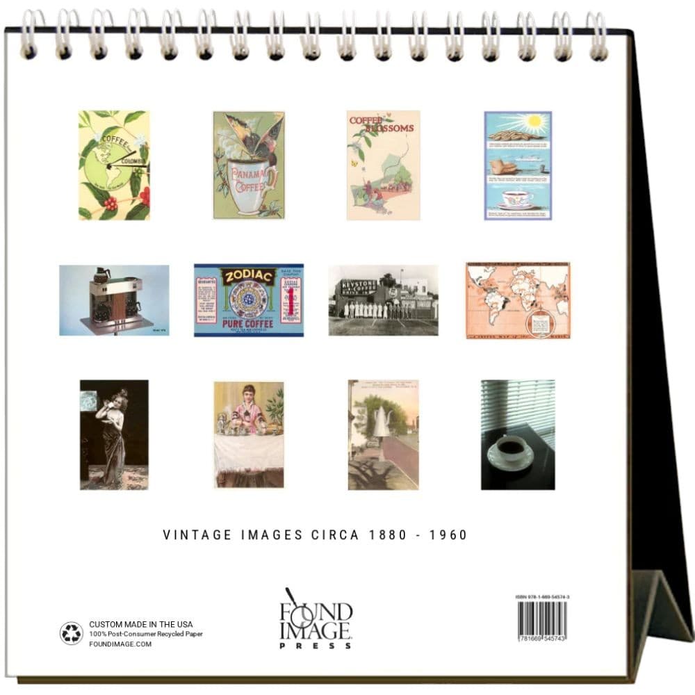 Coffee 2026 Easel Desk Calendar First Alternate Image