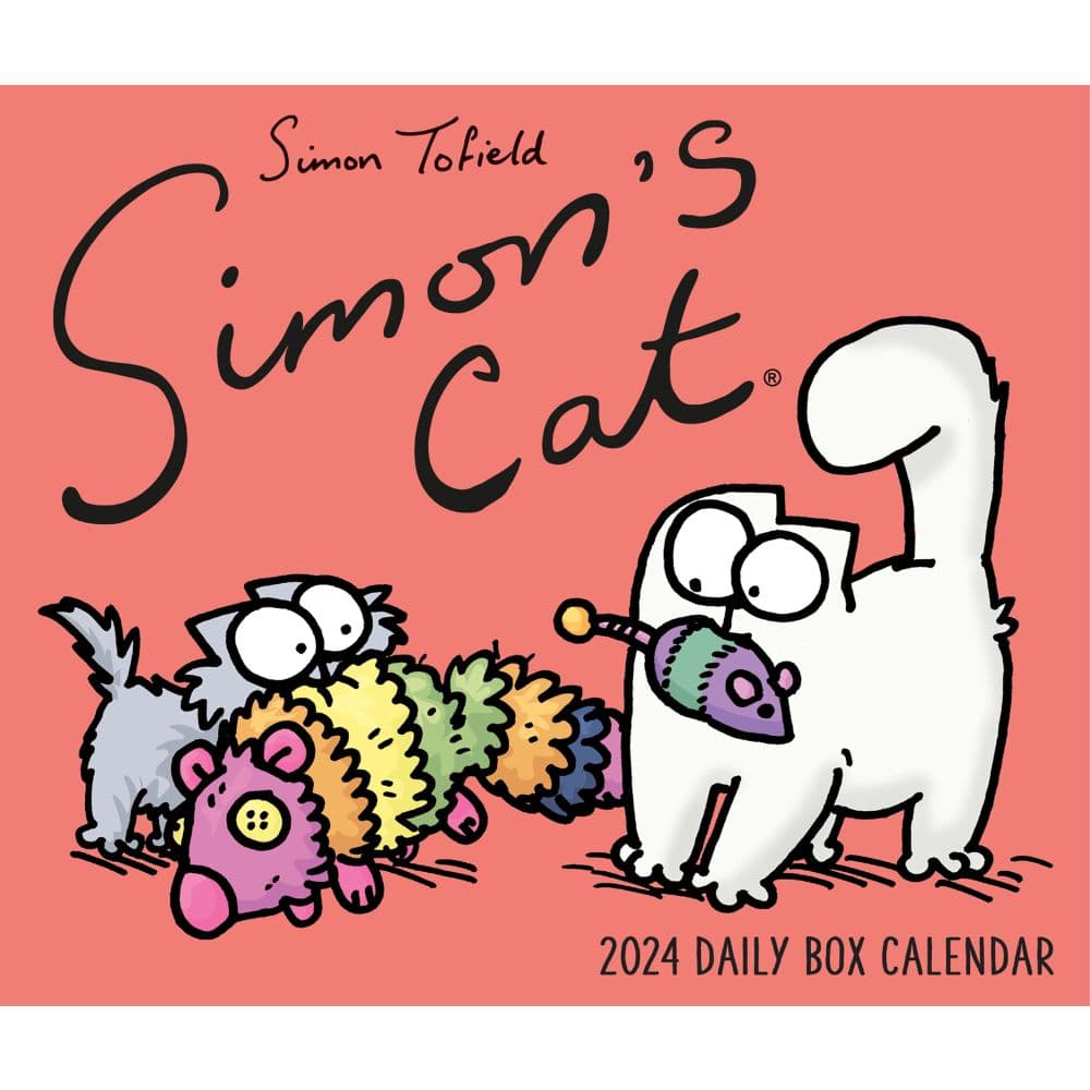 Simons Cat 2025 Desk Calendar