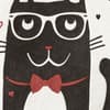 image Cat With Glasses Valentine&#39;s Day Card Fourth Alternate Image width=&quot;1000&quot; height=&quot;1000&quot;