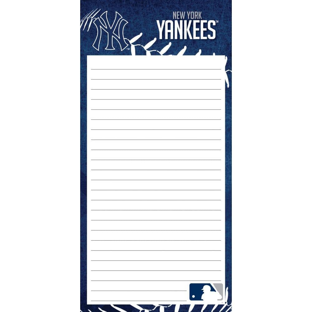 New York Yankees List Pad (2 Pack)