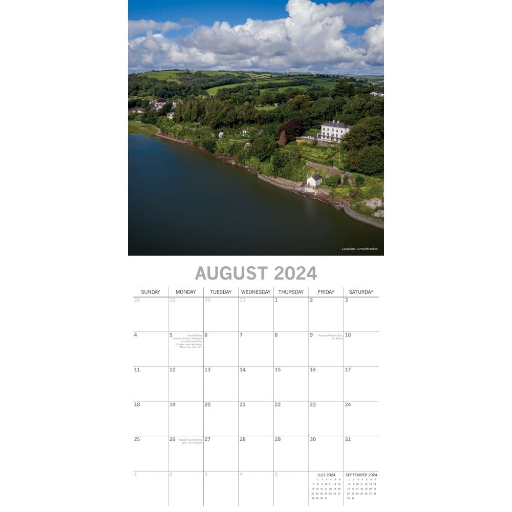 South Wales 2024 Wall Calendar