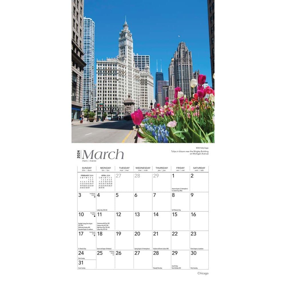 Chicago 2024 Mini Wall Calendar Second Alternate  Image width=&quot;1000&quot; height=&quot;1000&quot;