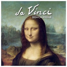 Leonardo Da Vinci 2024 Wall Calendar