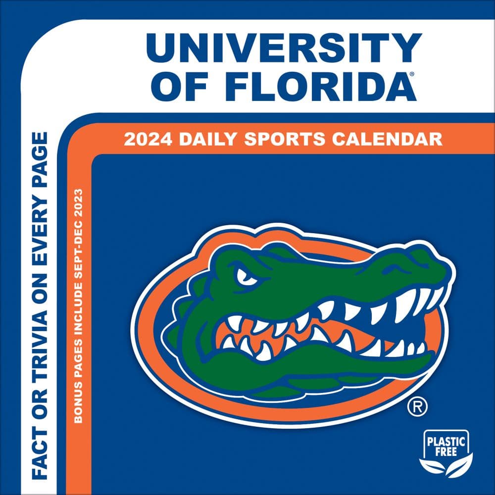 Florida Gators 2024 Desk Calendar First Alternate Image width=&quot;1000&quot; height=&quot;1000&quot;