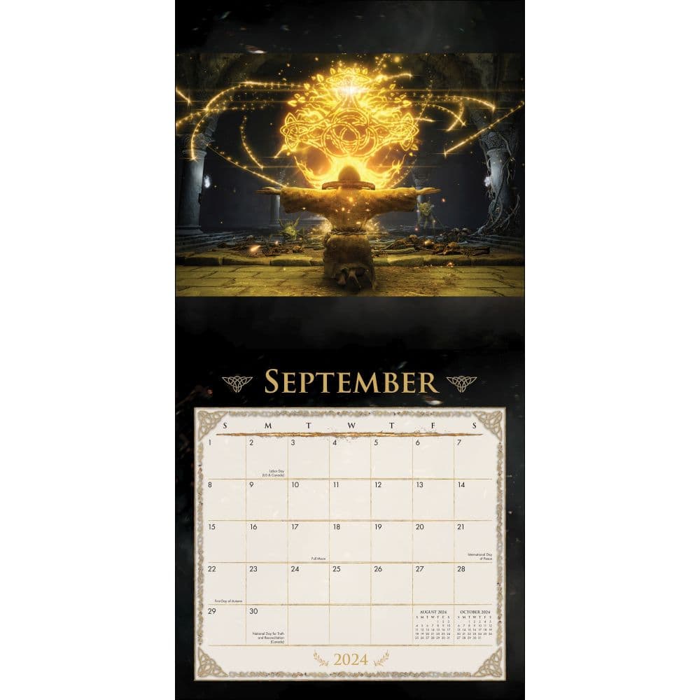 Elden Ring 2024 Wall Calendar