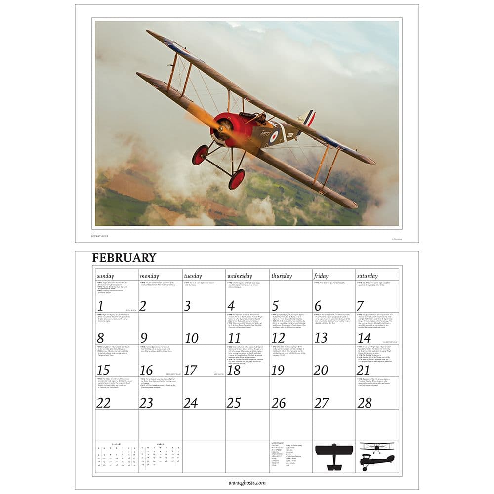Ghosts Great War 2026 Wall Calendar Second Alternate Image