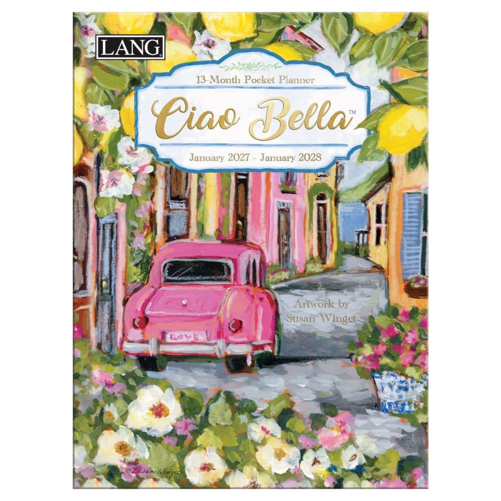 image Ciao Bella 2027  Monthly Pocket Planner
