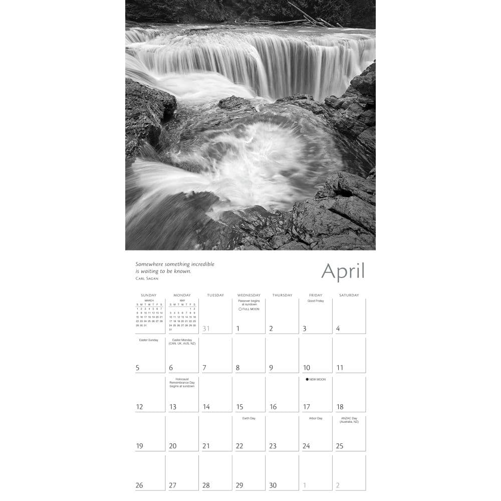 Zen of Nature 2026 Wall Calendar Second Alternate image