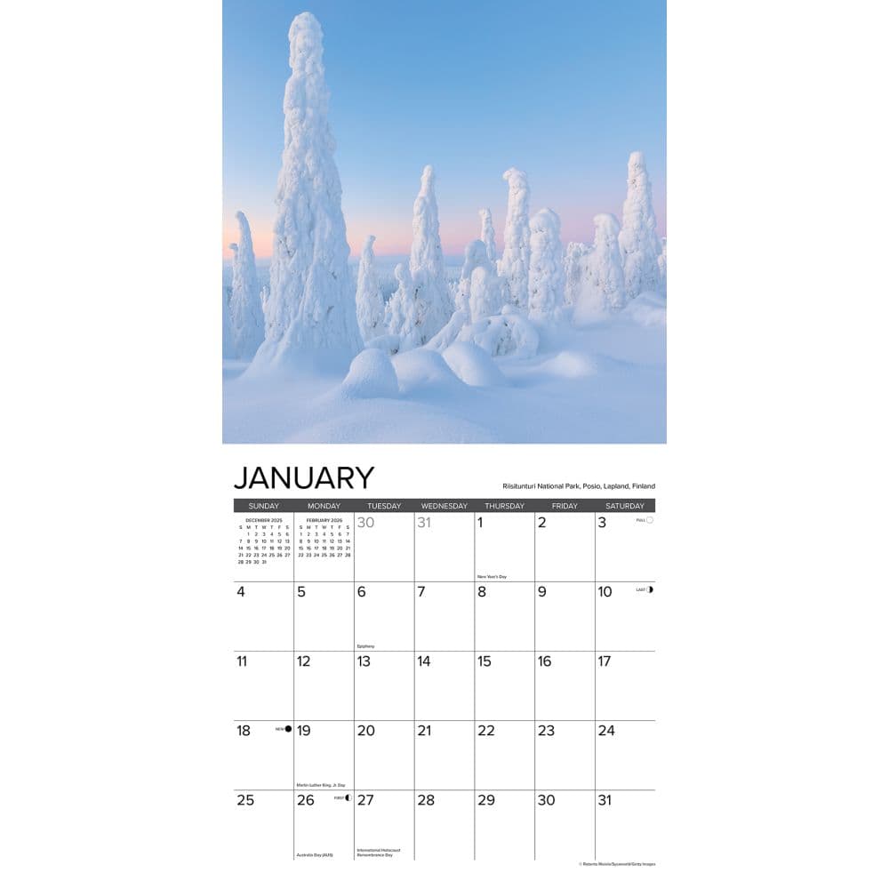 Extreme Weather 2026 Wall Calendar Third Alternate Image