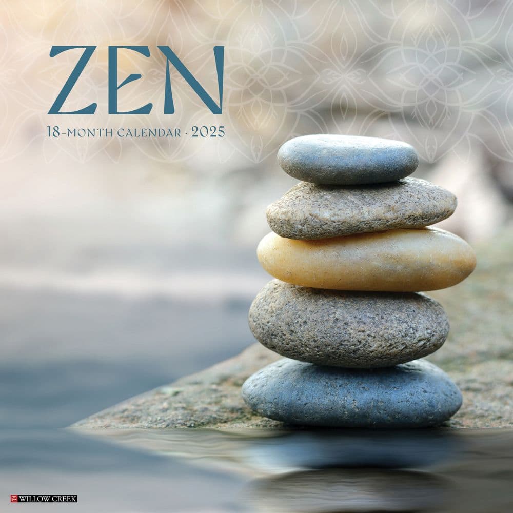 Zen 2025 Wall Calendar  Main Image