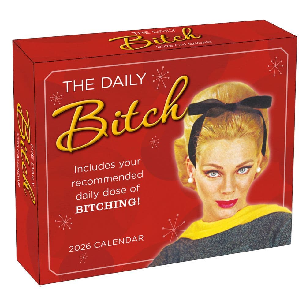 Bitch 2026 Desk Calendar Main Product Image