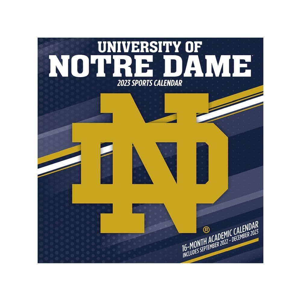 Notre Dame Calendar 2023 Col Notre Dame Fighting Irish 2023 Mini Wall Calendar - Calendars.com