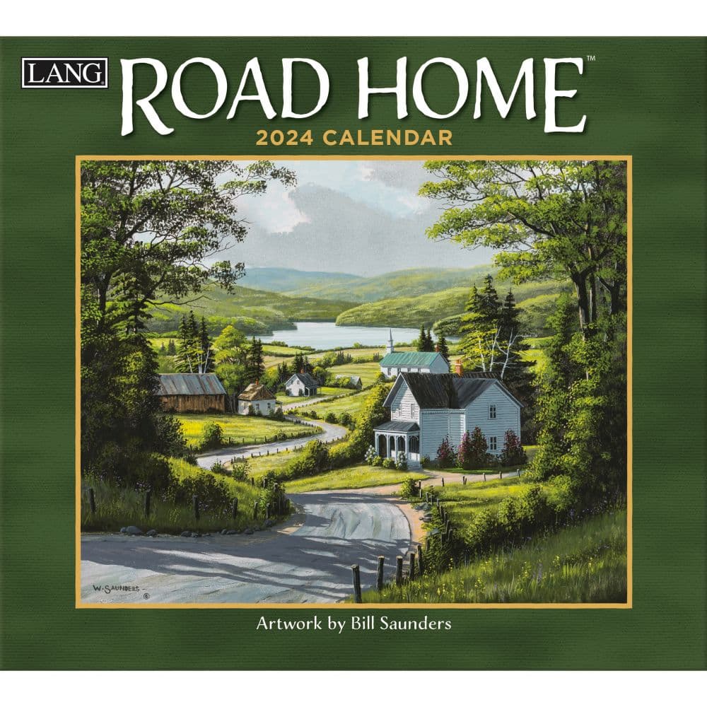 Road Home 2024 Wall Calendar Main Image