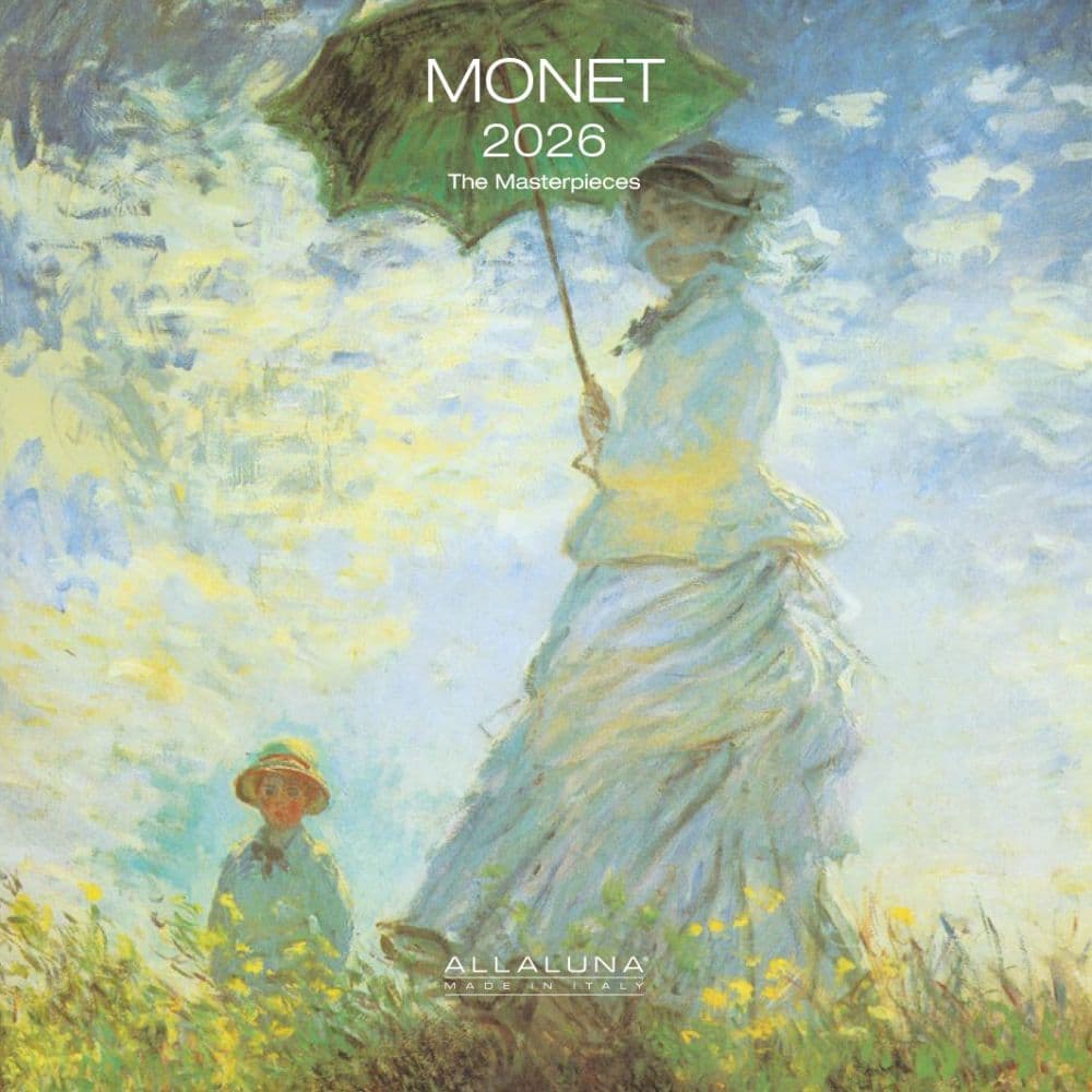 Monet 2026 Mini Wall Calendar Main Product Image
