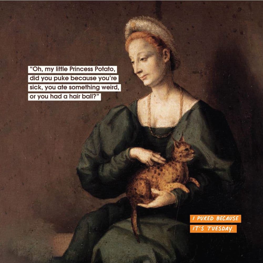 Cat People to Judge in Art and Life 2026 Wall Calendar Third Alternate Image