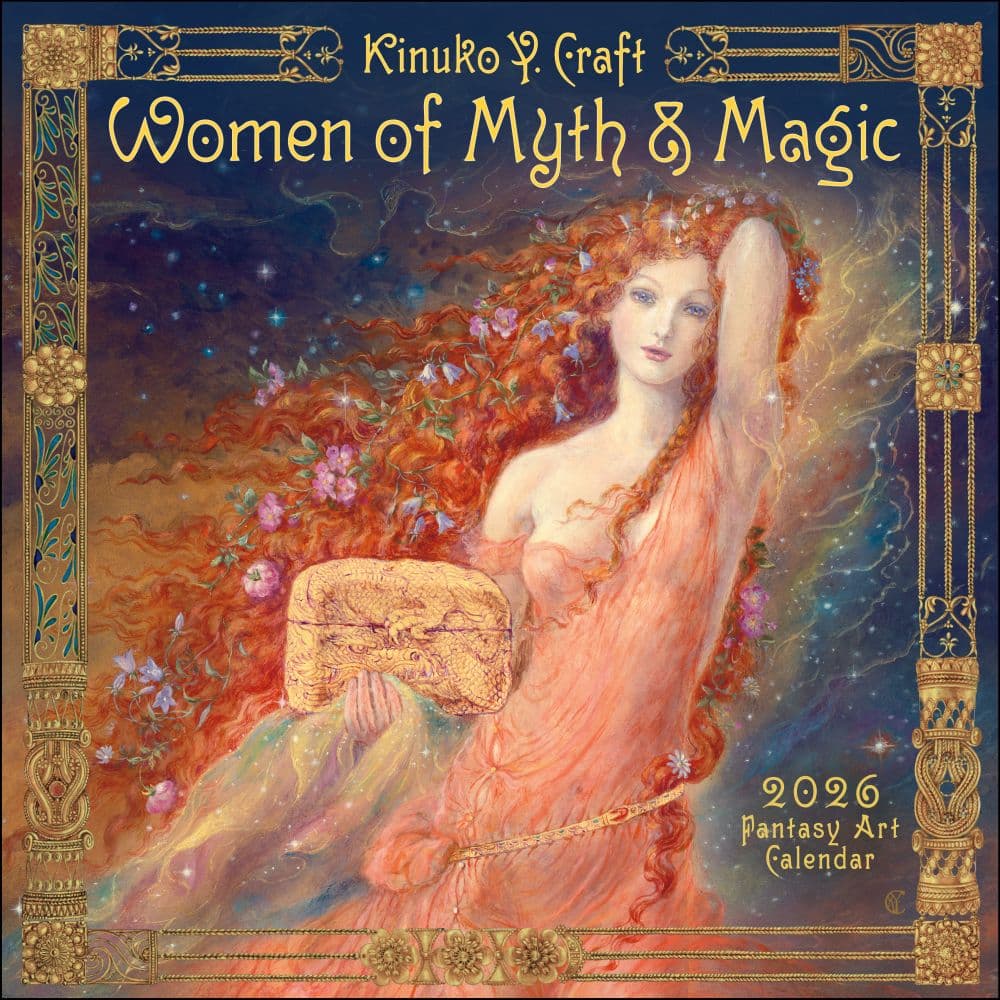 Women of Myth and Magic 2026 Wall Calendar Main Image