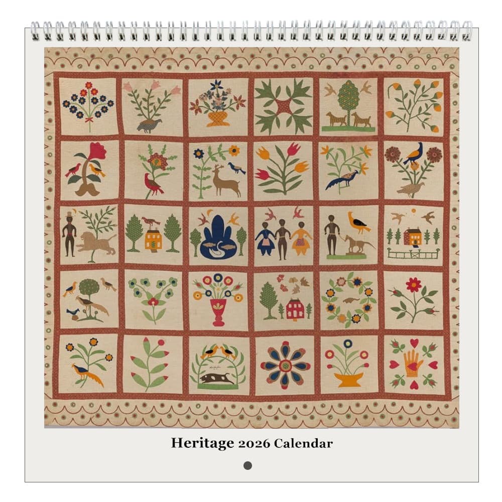 image Heritage Square 2026 Wall Calendar