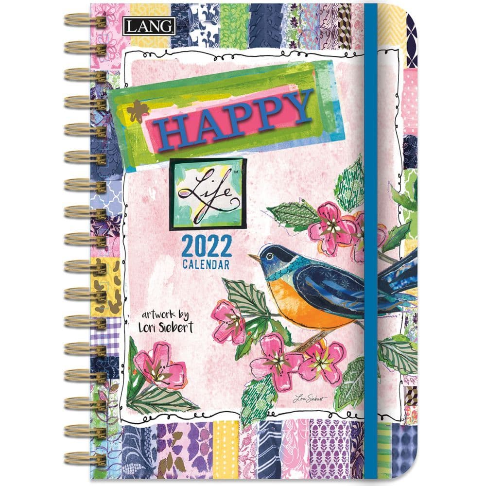 Happy Life 2022 Spiral Engagement Planner