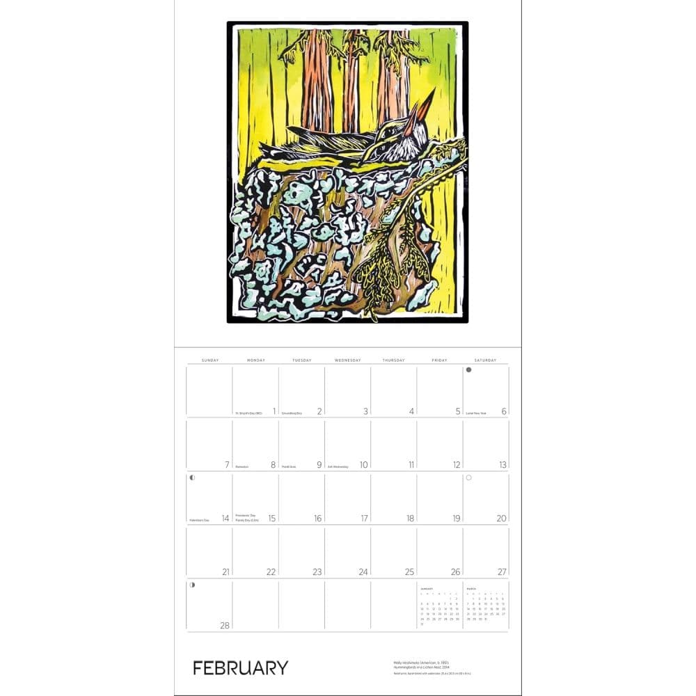 Birds 2027 Wall Calendar by Molly Hashimoto Third Alternate
Image