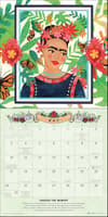 image For the Love of Frida 2026 Wall Calendar Interior 1