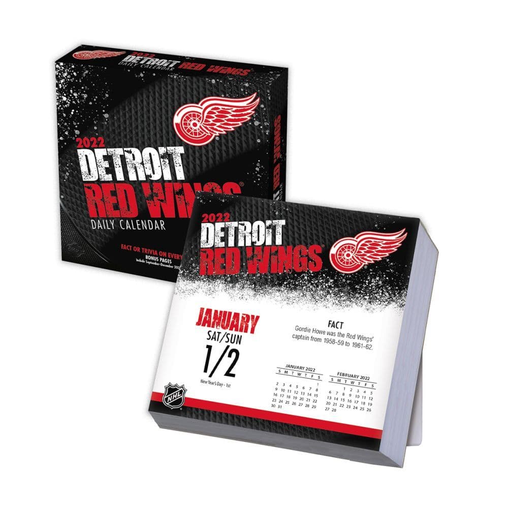 Detroit Red Wings 2022 calendars