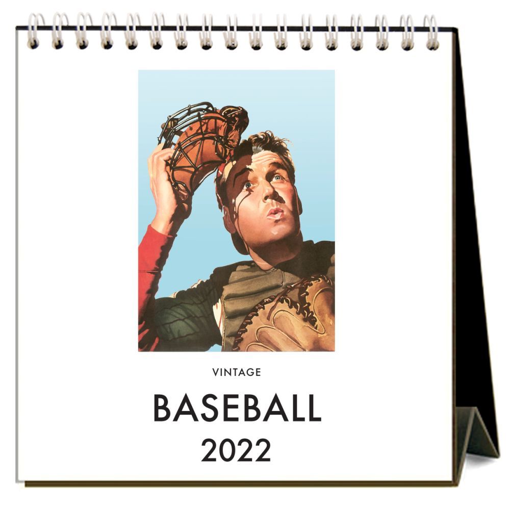 Vintage Baseball 2022 Easel Desk Calendar