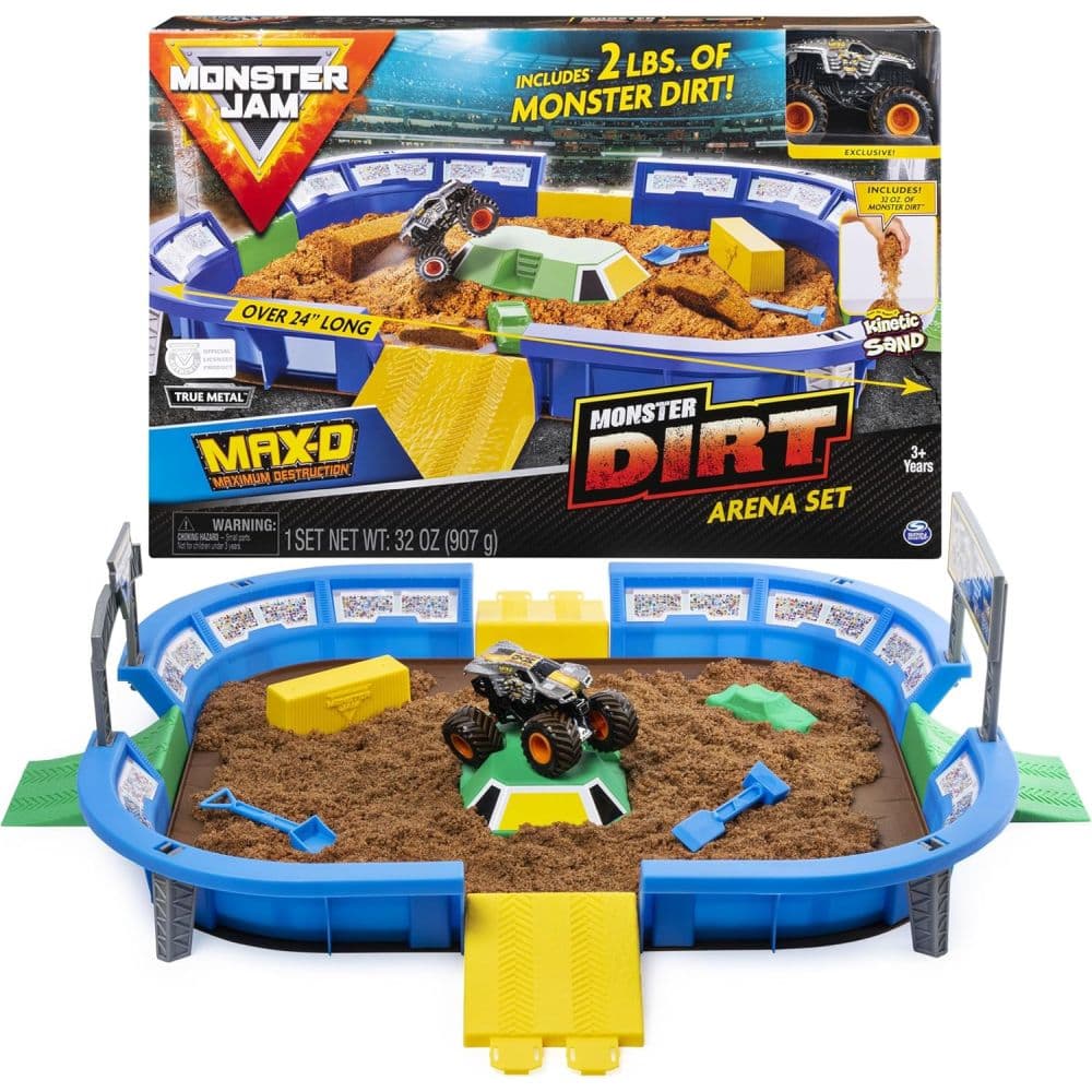 Monster Jam 24 inch Dirt Arena Main Product Image