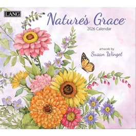 Susan Winget Nature's Grace 2026 Wall Calendar