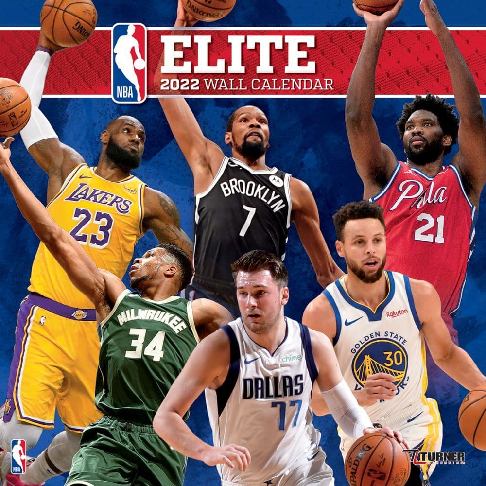 Calendrier Mural 2023 Nba Nba Elite 2022 Mini Wall Calendar - Calendars.com