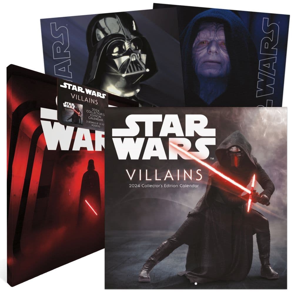 Star Wars Collectors Edition 2024 Wall Calendar