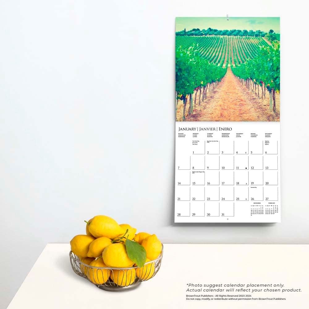 Tuscany 2024 Wall Calendar Third Alternate Image width=&quot;1000&quot; height=&quot;1000&quot;