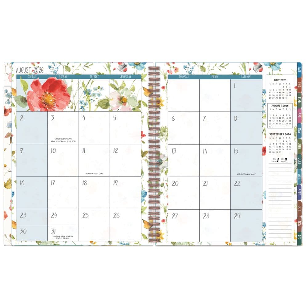 Watercolor Wonder Deluxe 2027 Planner by Lisa Audit Third Alternate Image