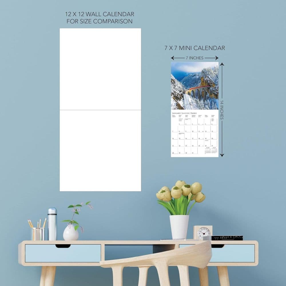 Passport to the World 2024 Mini Wall Calendar Fifth Alternate Image width=&quot;1000&quot; height=&quot;1000&quot;