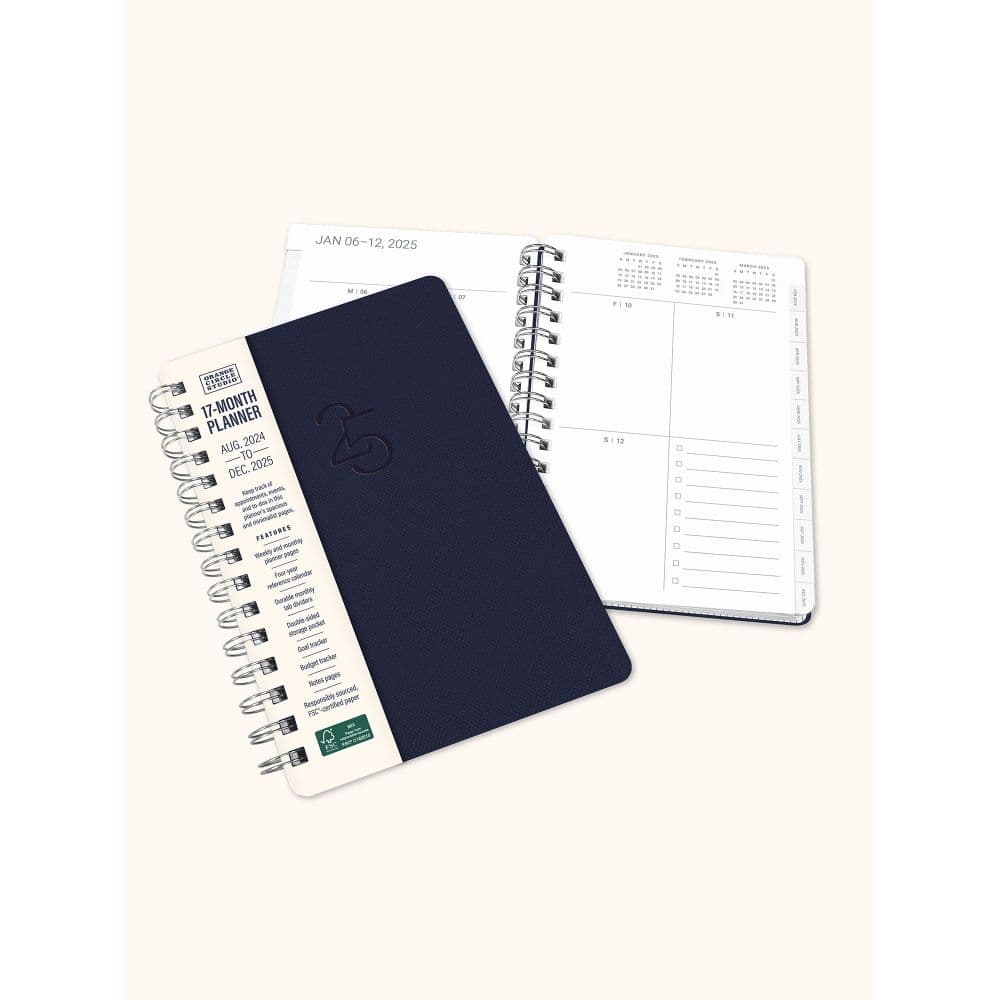 Cambridge Blue Agatha 2025 Planner Second Alternate Image width=&quot;1000&quot; height=&quot;1000&quot;