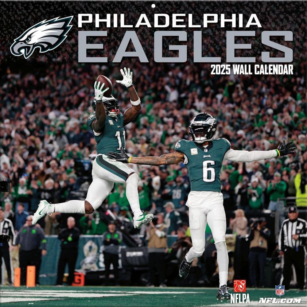 NFL Philadelphia Eagles 2025 Wall Calendar Main Image