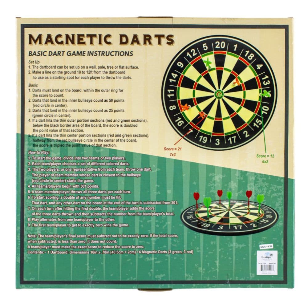 16 Inch Magnetic Dartboard First Alternate Image