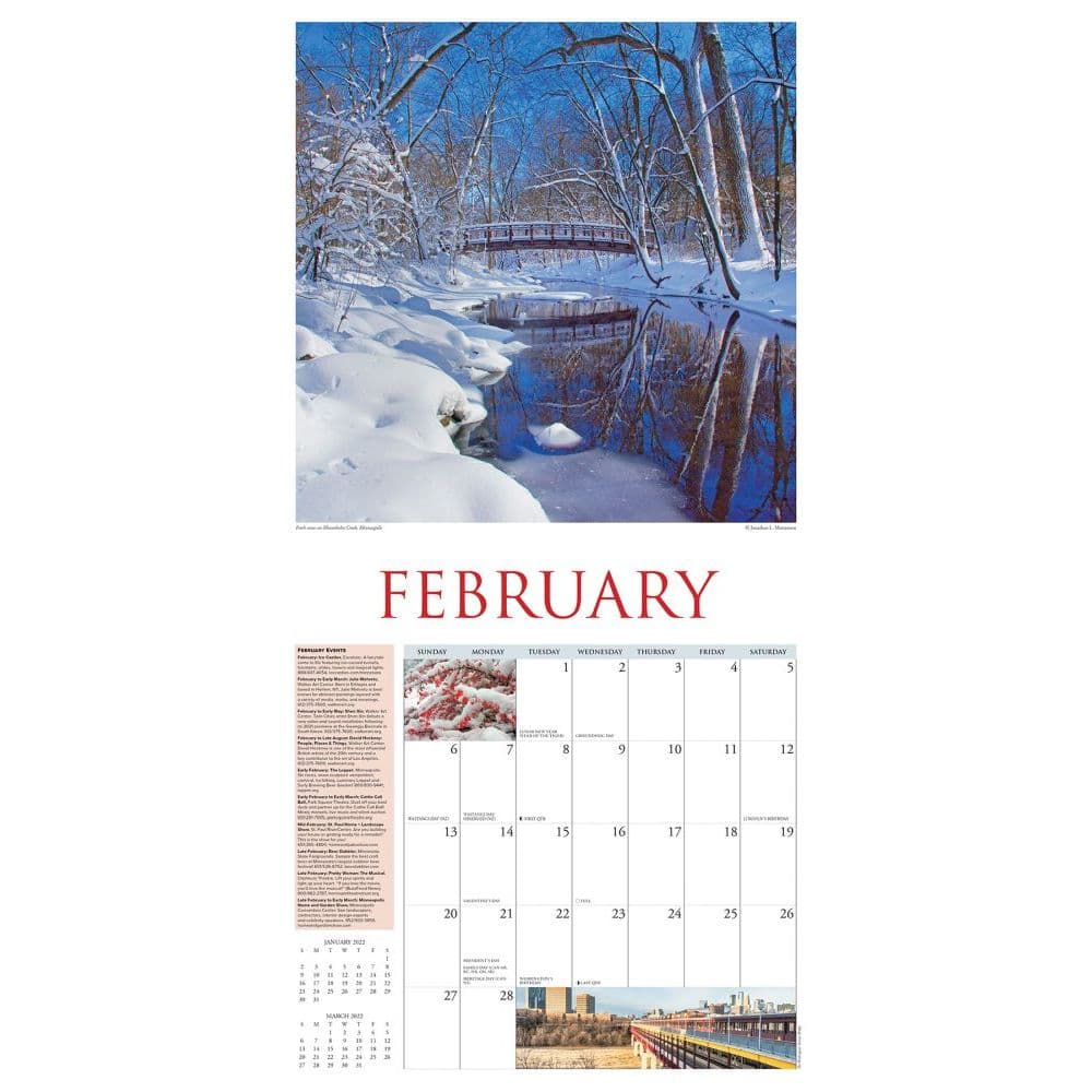 Twin Cities Events 2022 Wall Calendar - Calendars.com