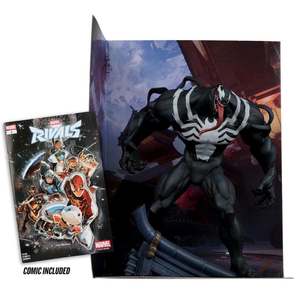 Marvel Rivals Gamerverse 1:6 Venom Posed Figure Fifth Alternate Image