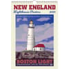 image New England Lighthouses Poster 2025 Wall Calendar Main Image