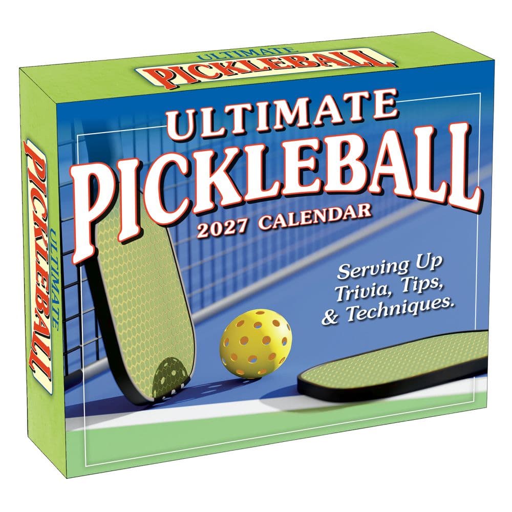 Ultimate Pickleball 2027 Desk Calendar Main Product Image