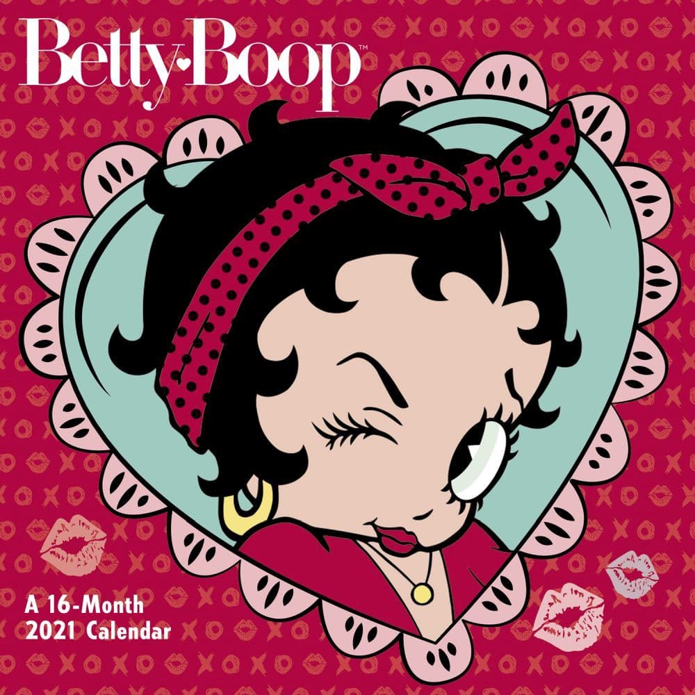 2021 Betty Boop Mini Wall Calendar