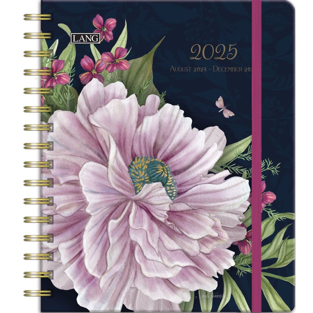 Midnight Garden by Nicole Tamarin 2025 Deluxe Planner Main Product Image width=&quot;1000&quot; height=&quot;1000&quot;