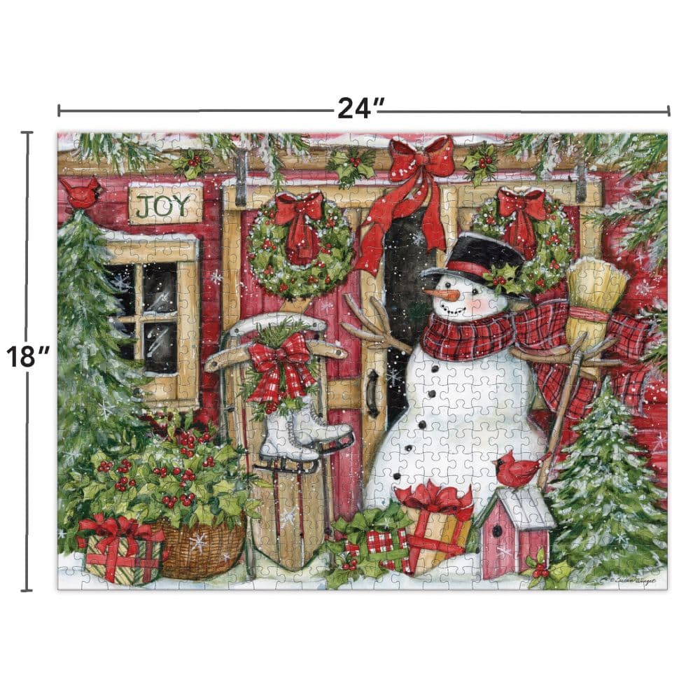 Frosty Welcome Luxe 500 Piece Puzzle Second Alternate Image