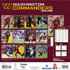 image NFL Washington Football Team 2025 Wall Calendar back cover