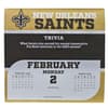 image NFL New Orleans Saints 2026 Desk Calendar Third Alternate Image